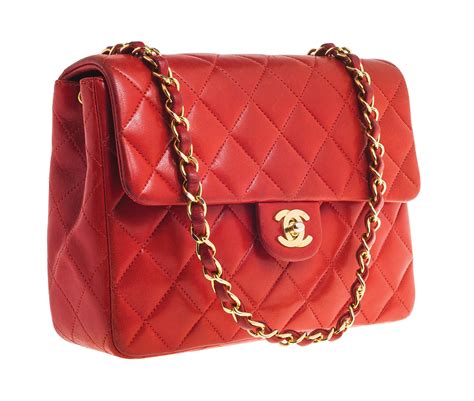 vintage chanel bag red|vintage chanel quilted shoulder bag.